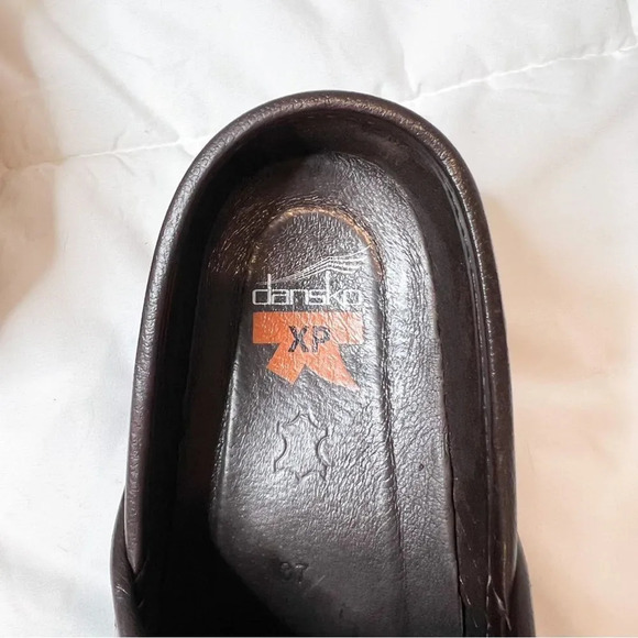 Dansko Abstract Line Print Clog Shoes - Picture 6 of 11